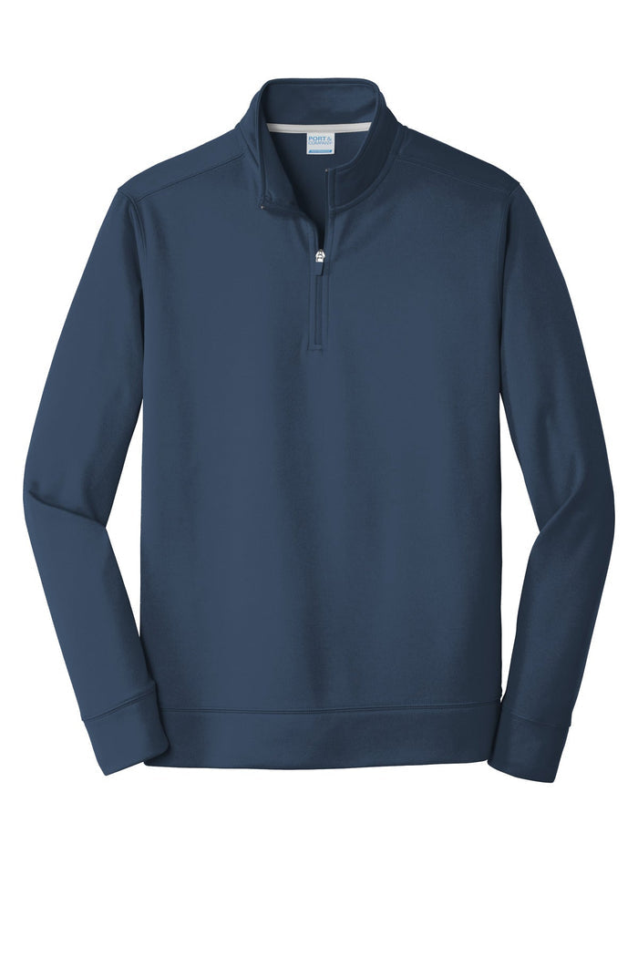 Port & Co PC590Q Performance Fleece 1/4-Zip Pullover Sweatshirt