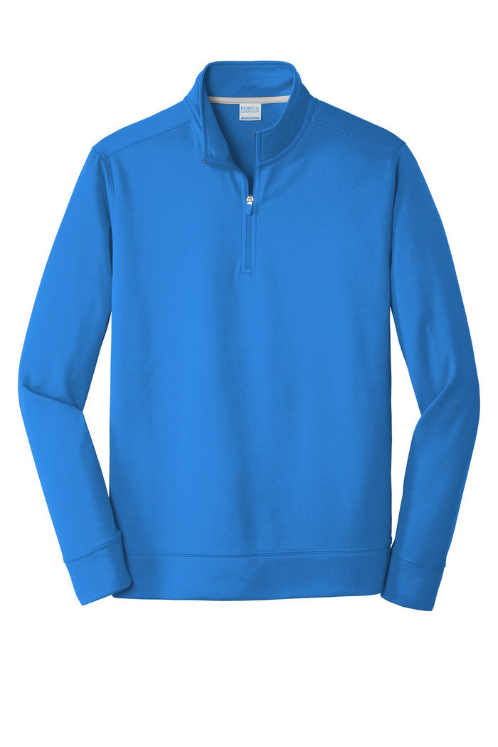 Port & Co PC590Q Performance Fleece 1/4-Zip Pullover Sweatshirt