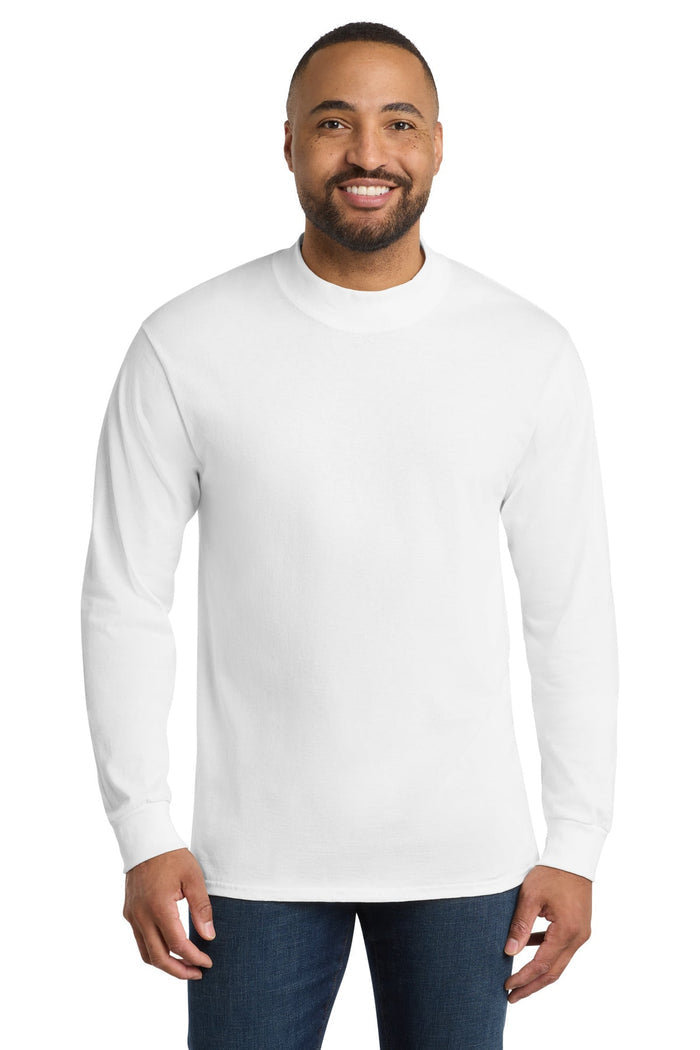 Port & Co PC61M Essential Mock Turtleneck