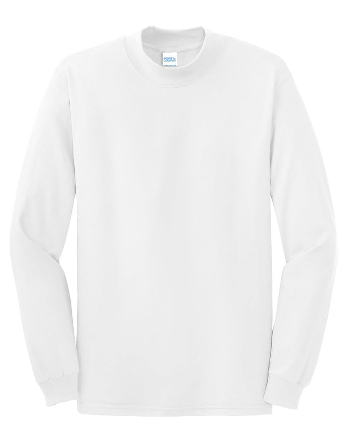Port & Co PC61M Essential Mock Turtleneck