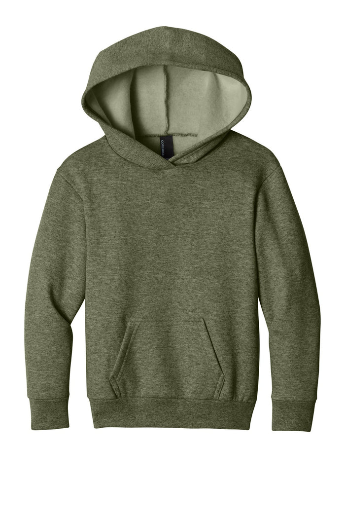 Port & Co PC68YH Youth Easy Fleece Pullover Hooded Sweatshirt