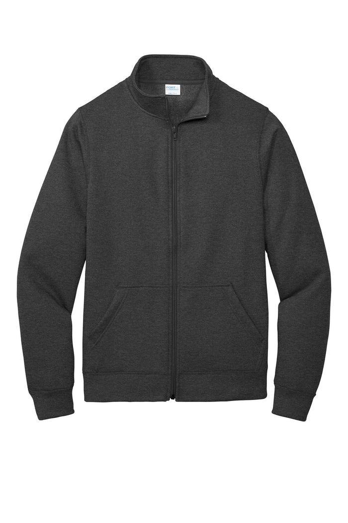 Port & Co PC78FZ Core Fleece Cadet Full-Zip Sweatshirt