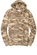 Port & Co PC78HC Core Fleece Camo Pullover Hooded Sweatshirt