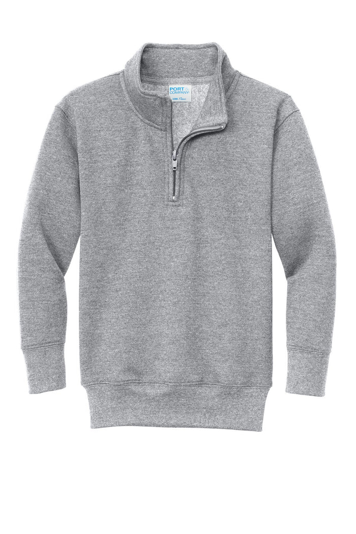 Port & Co PC78YQ Youth Core Fleece 1/4-Zip Pullover Sweatshirt