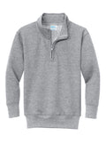 Port & Co PC78YQ Youth Core Fleece 1/4-Zip Pullover Sweatshirt