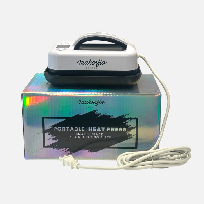 Portable Mini Heat Press with 7" x 5" Heating Plate - Ninja Transfers