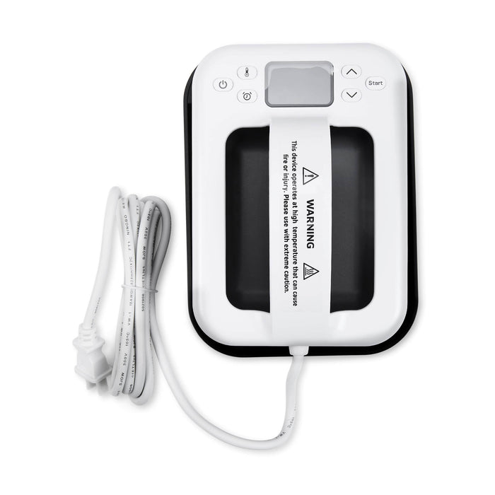 Portable Mini Heat Press with 7" x 5" Heating Plate