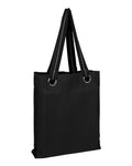 Q - Tees Q1630 Large Grommet Tote - Ninja Transfers