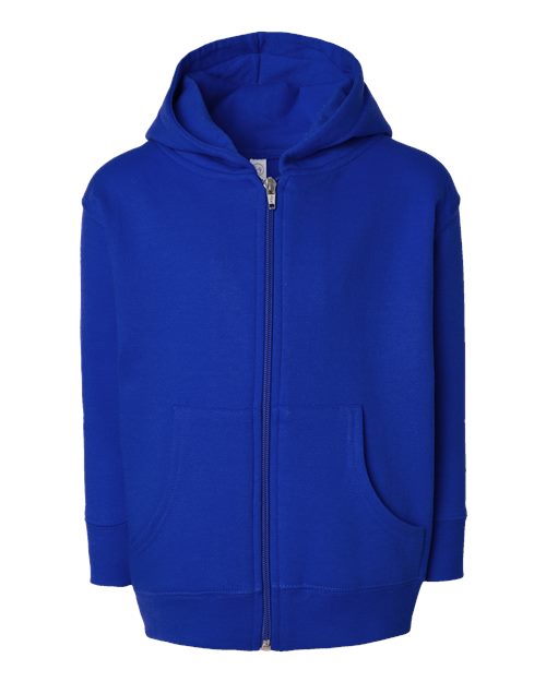 Rabbit Skins 3346 Toddler Full-Zip Fleece Hoodie Sweatshirt