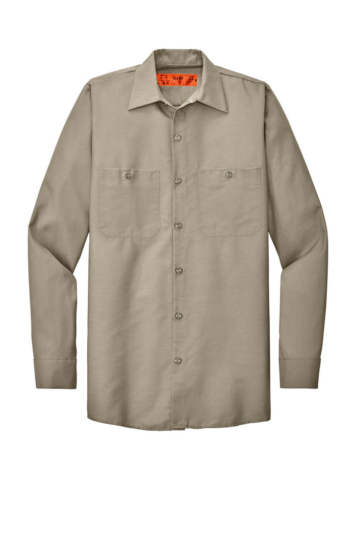 Red Kap SP14LONG Long Size  Long Sleeve Industrial Work Shirt