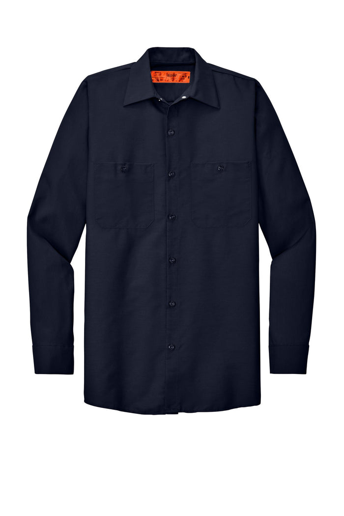 Red Kap SP14LONG Long Size  Long Sleeve Industrial Work Shirt