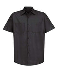 Red Kap SP24T Men's Tall Industrial Short Sleeve Work Shirt