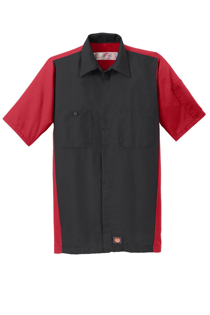 Red Kap SY20 Short Sleeve Ripstop Crew Shirt