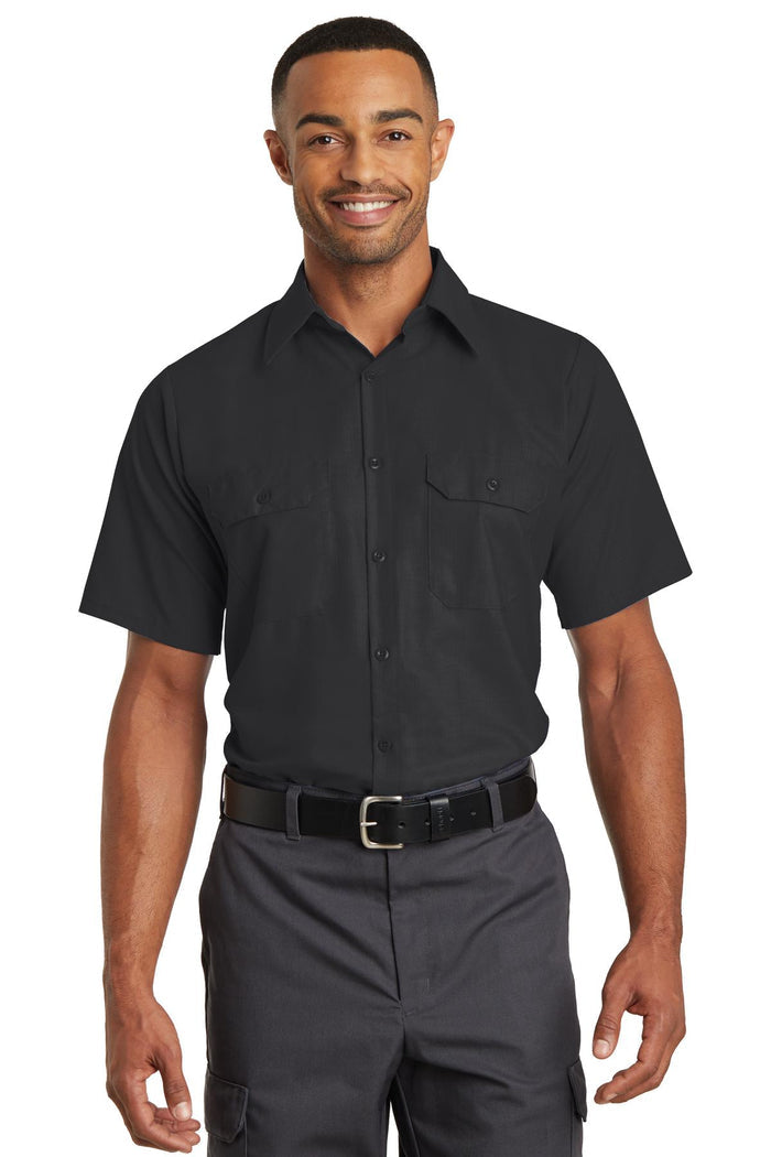 Red Kap SY60 Short Sleeve Solid Ripstop Shirt