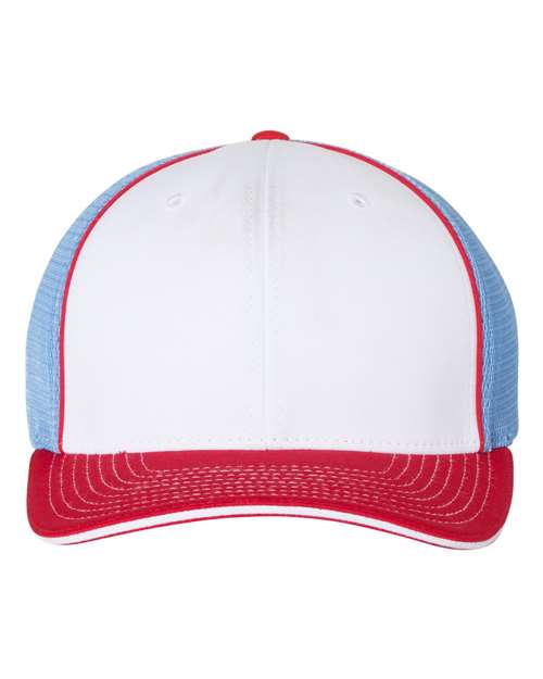 White/ Columbia Blue/ Red Tri / L/XL