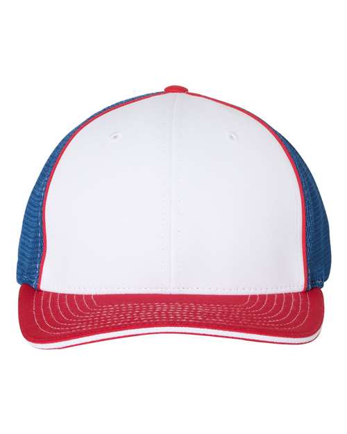 White/ Royal/ Red Tri / S/M