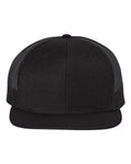 Richardson 511 Wool Blend Flat Bill Trucker Cap - Ninja Transfers