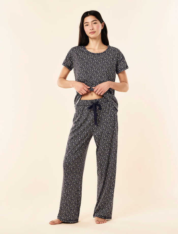 Rosy Rosie Knit Straight Leg Pant