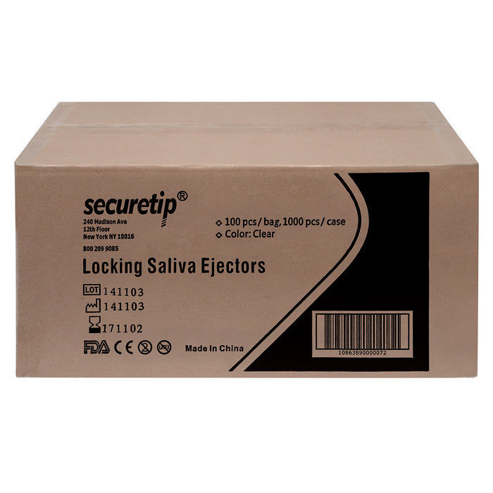 SecureTip - Case of 10 Bags - Clear