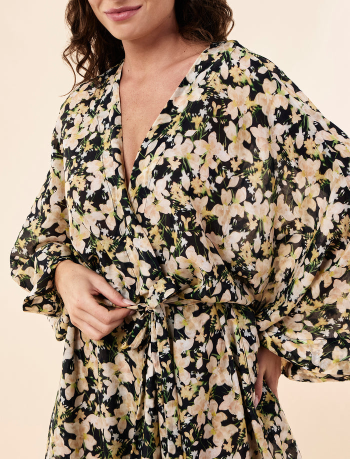 Serena Kimono Maxi Robe