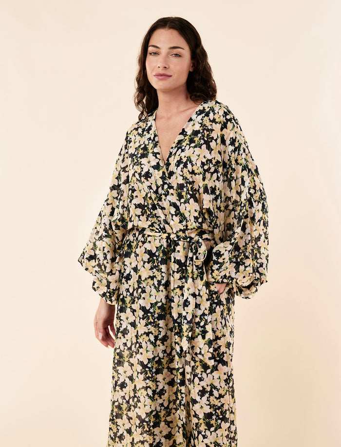 Serena Kimono Maxi Robe