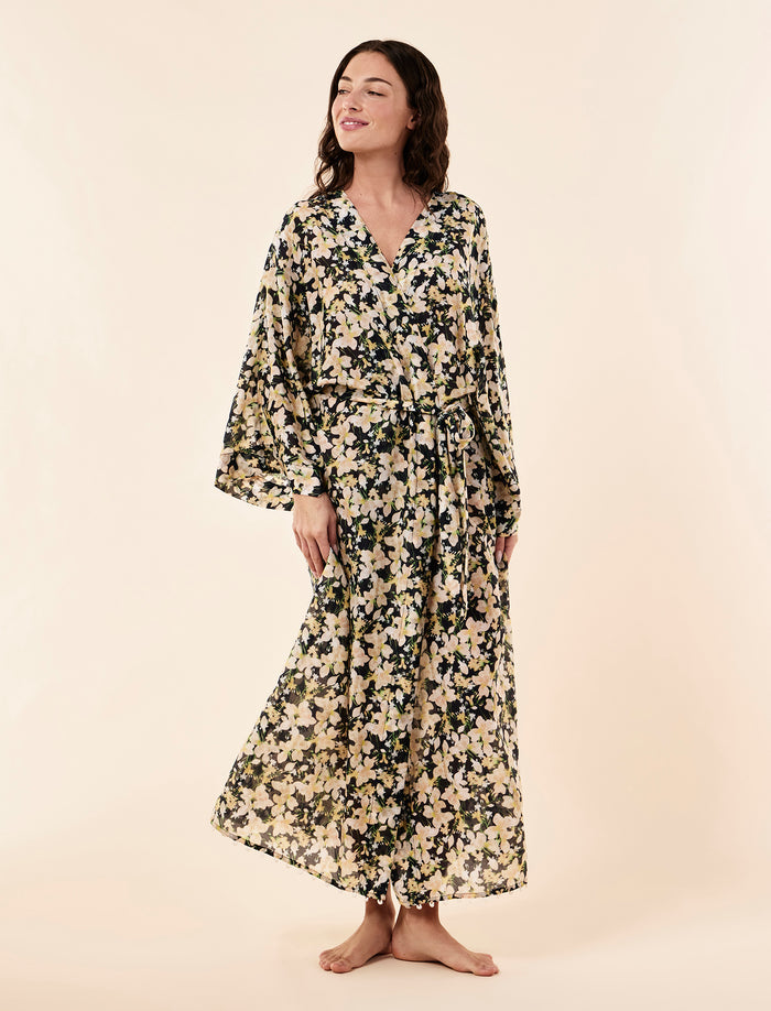 Serena Kimono Maxi Robe