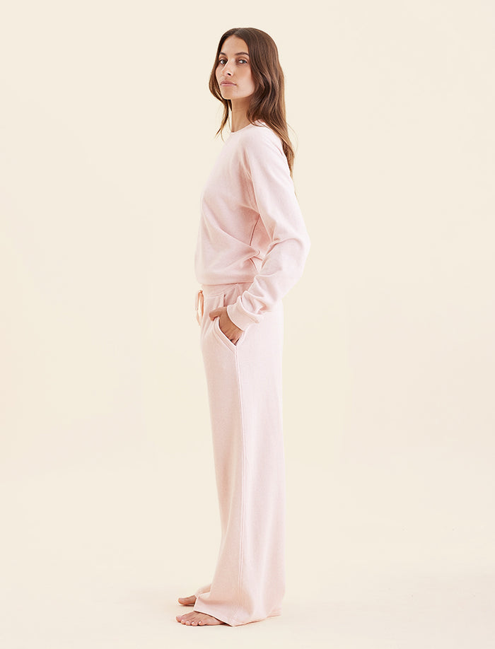 So Soft Fleecy Pullover & Straight Leg Loungepant Set