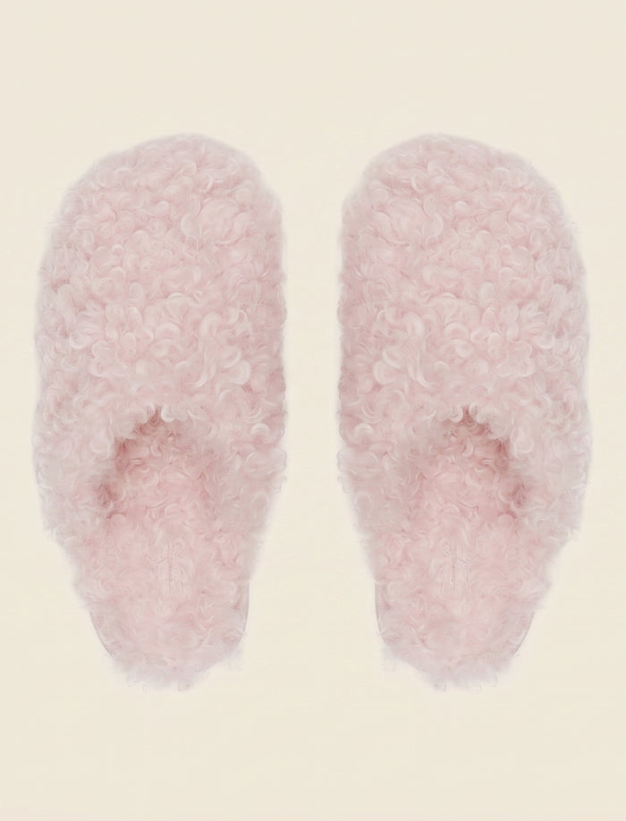 Soft Teddy Mule