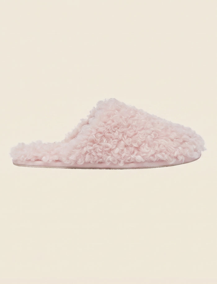 Soft Teddy Mule
