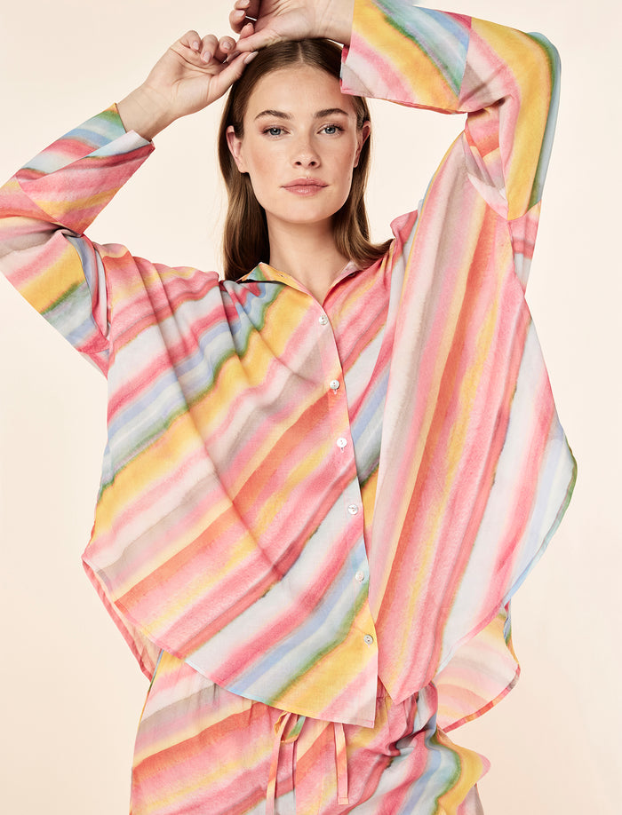 Sophie Stripe Full Length PJ Set