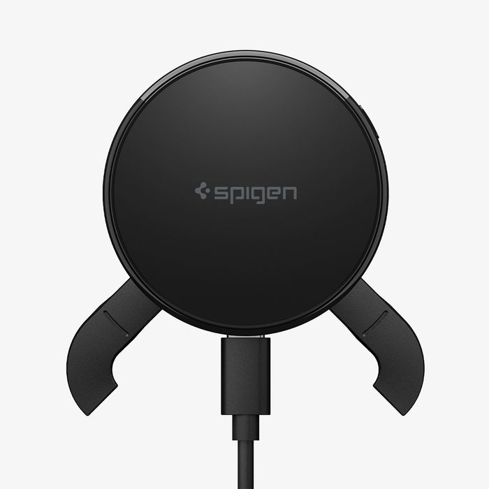 ACP10511 - Spigen Essential Qi2.2 Hook Car Mount (Mag Fit) showing the front
