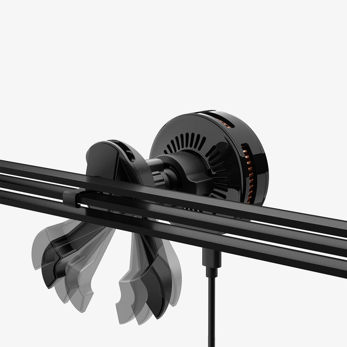 ACP10511 - Spigen Essential Qi2.2 Hook Car Mount (Mag Fit) showing the mount being installed on airvent