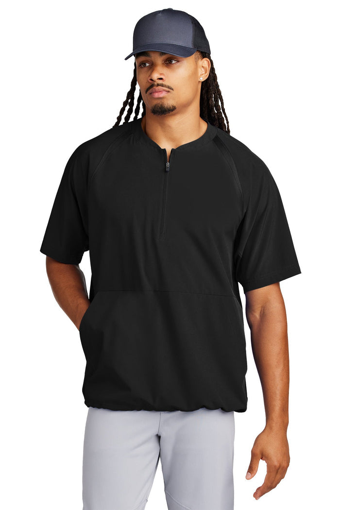 Sport-Tek JST489 Repeat 1/2-Zip Short Sleeve Jacket