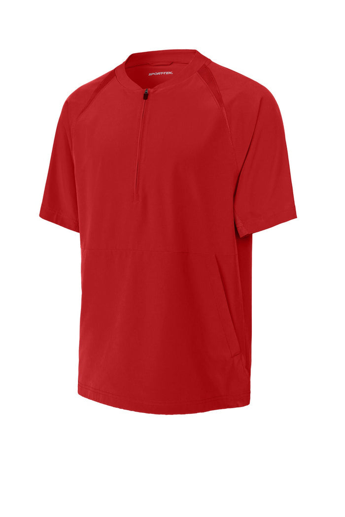 Sport-Tek JST489 Repeat 1/2-Zip Short Sleeve Jacket