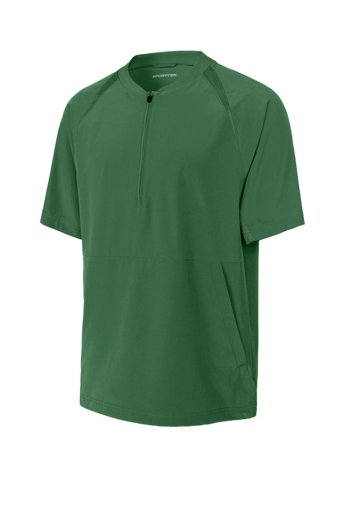 Sport-Tek JST489 Repeat 1/2-Zip Short Sleeve Jacket