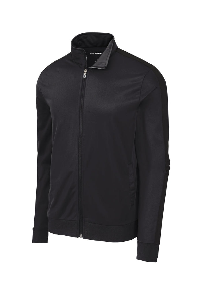 Sport-Tek JST94 Tricot Sleeve Stripe Track Jacket