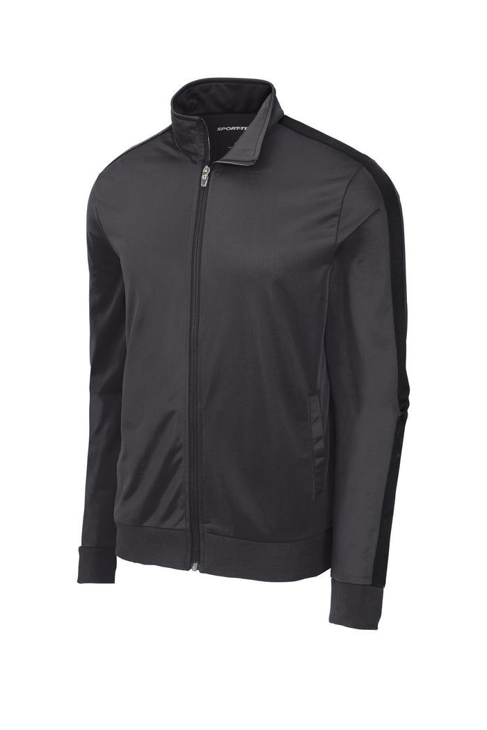 Sport-Tek JST94 Tricot Sleeve Stripe Track Jacket