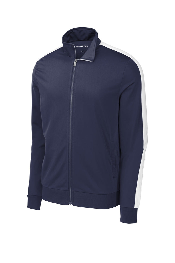Sport-Tek JST94 Tricot Sleeve Stripe Track Jacket