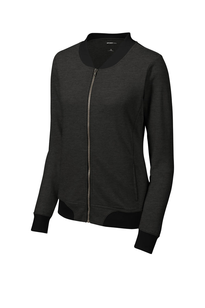 Sport-Tek LST274 Women's Lightweight French Terry Bomber