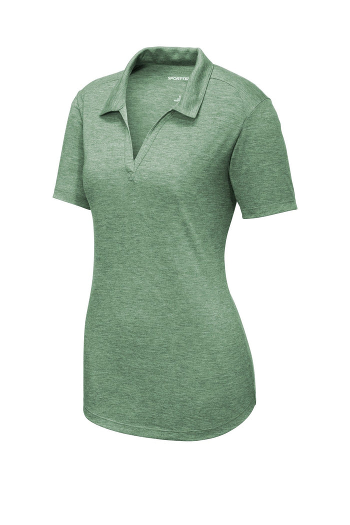 Sport-Tek LST405 Women's PosiCharge  Tri-Blend Wicking Polo
