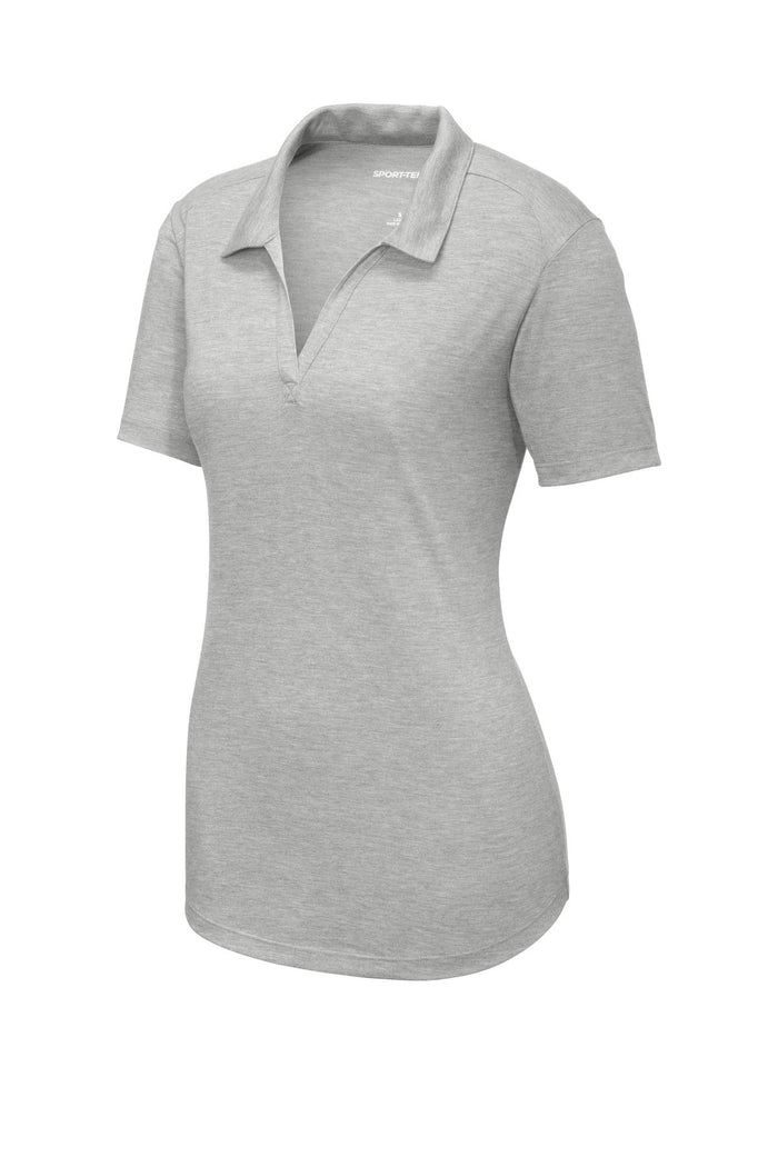 Sport-Tek LST405 Women's PosiCharge  Tri-Blend Wicking Polo
