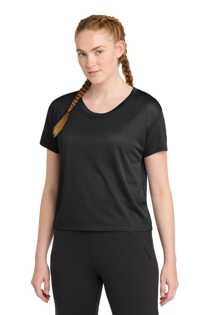 Sport-Tek LST411 Women's PosiCharge  Draft Crop Tee