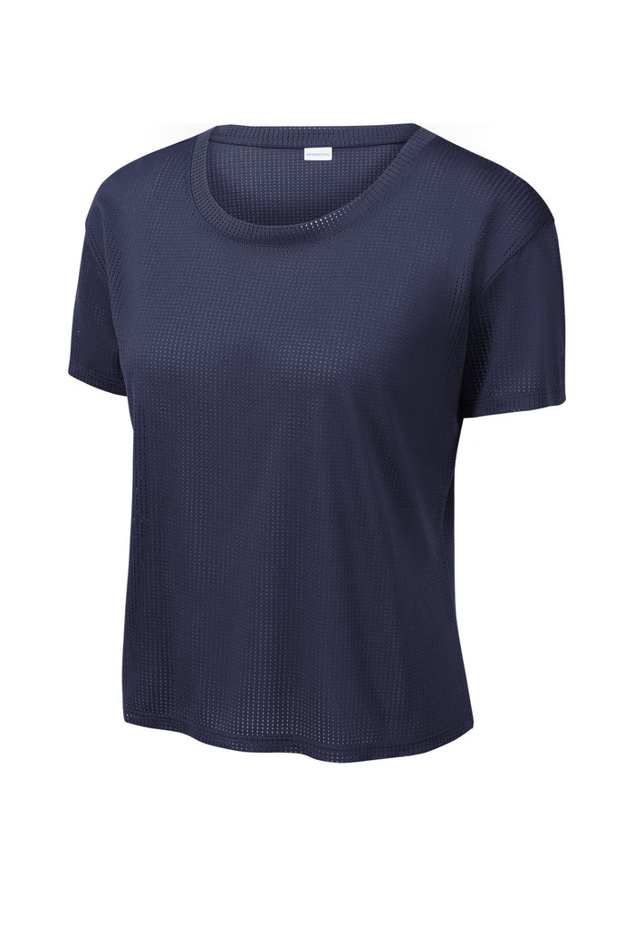 Sport-Tek LST411 Women's PosiCharge  Draft Crop Tee