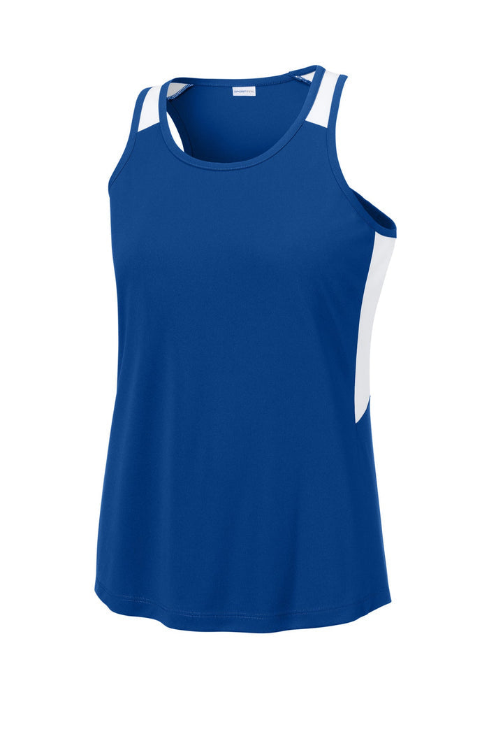 Sport-Tek LST446 Women's Club Track Tank
