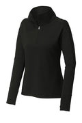 Sport-Tek LST561 Women's Sport-Wick Flex Fleece 1/4-Zip