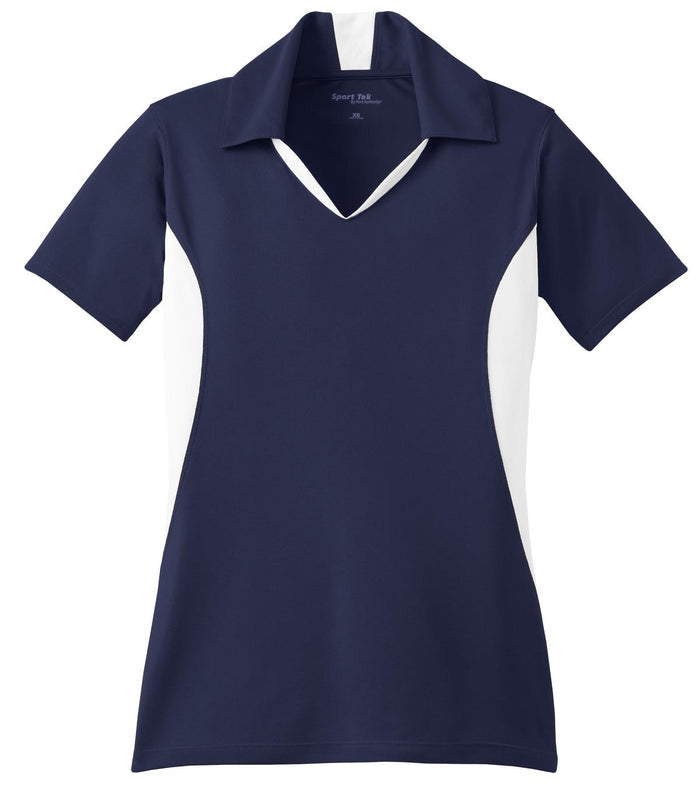 Sport-Tek LST655 Women's Side Blocked Micropique Sport-Wick Polo