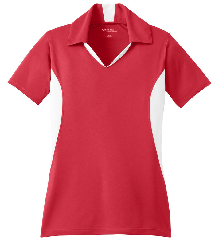 Sport-Tek LST655 Women's Side Blocked Micropique Sport-Wick Polo