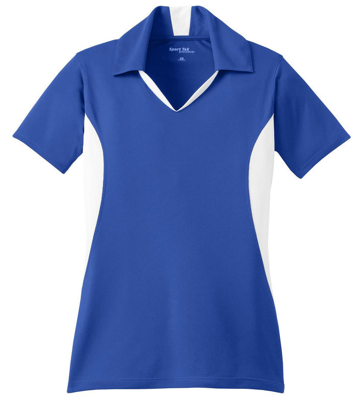 Sport-Tek LST655 Women's Side Blocked Micropique Sport-Wick Polo