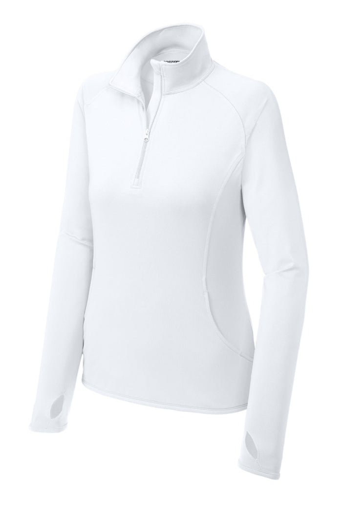 Sport-Tek LST850 Women's Sport-Wick Stretch 1/4-Zip Pullover