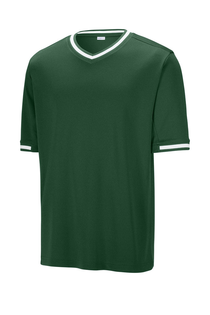 Sport-Tek ST221 Tough Mesh V-Neck Baseball Jersey